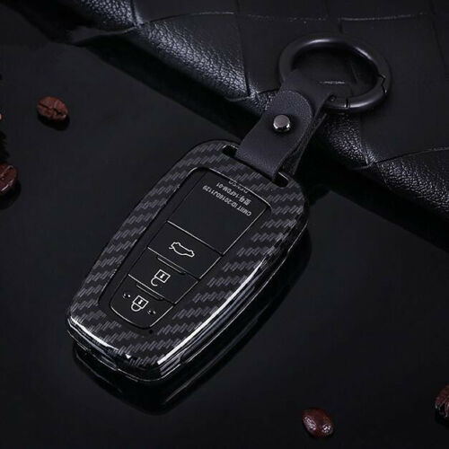 Fits for Toyota Highlander 2020-2022 Carbon Aluminum Car Key Holder