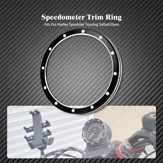 Dots Gauge Speedometer Trim Bezel Fit for Harley Sporster 883 1200 Dyna Breakout