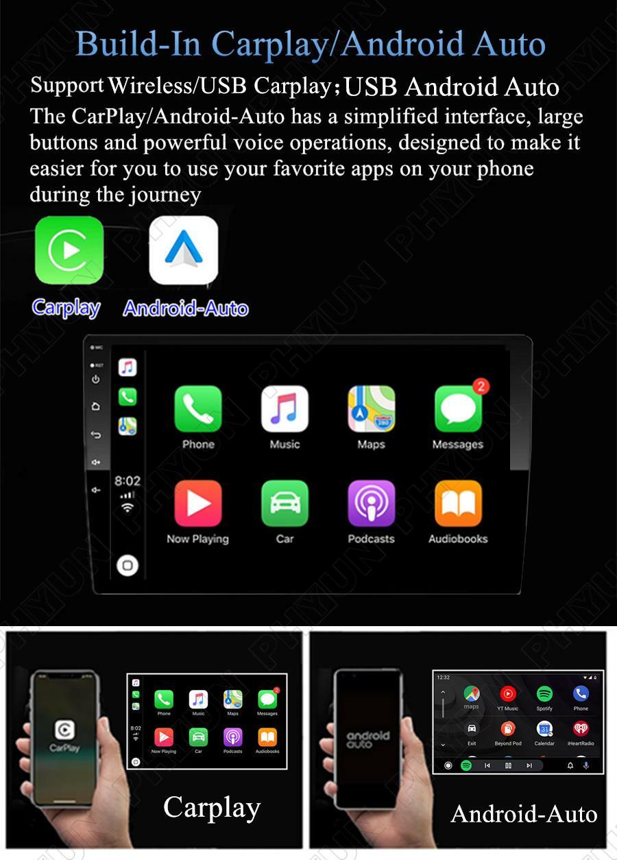 32G Radio Stereo GPS Nav Head Unit w/Carplay for Subaru BRZ for Scion FRS for Toyota 86
