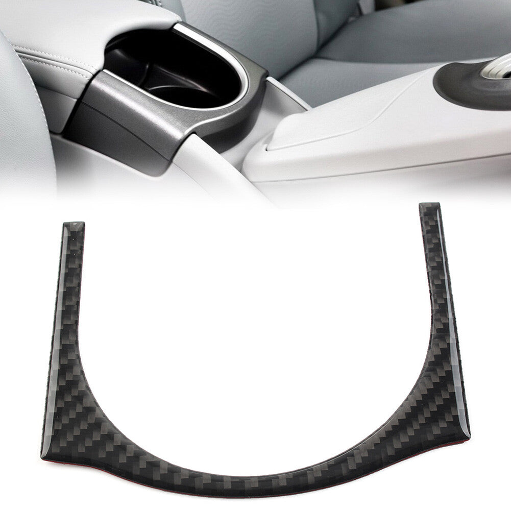 Interior Center Armrest Cup Holder Cover Trim for Toyota Prius 2012-2015 Carbon