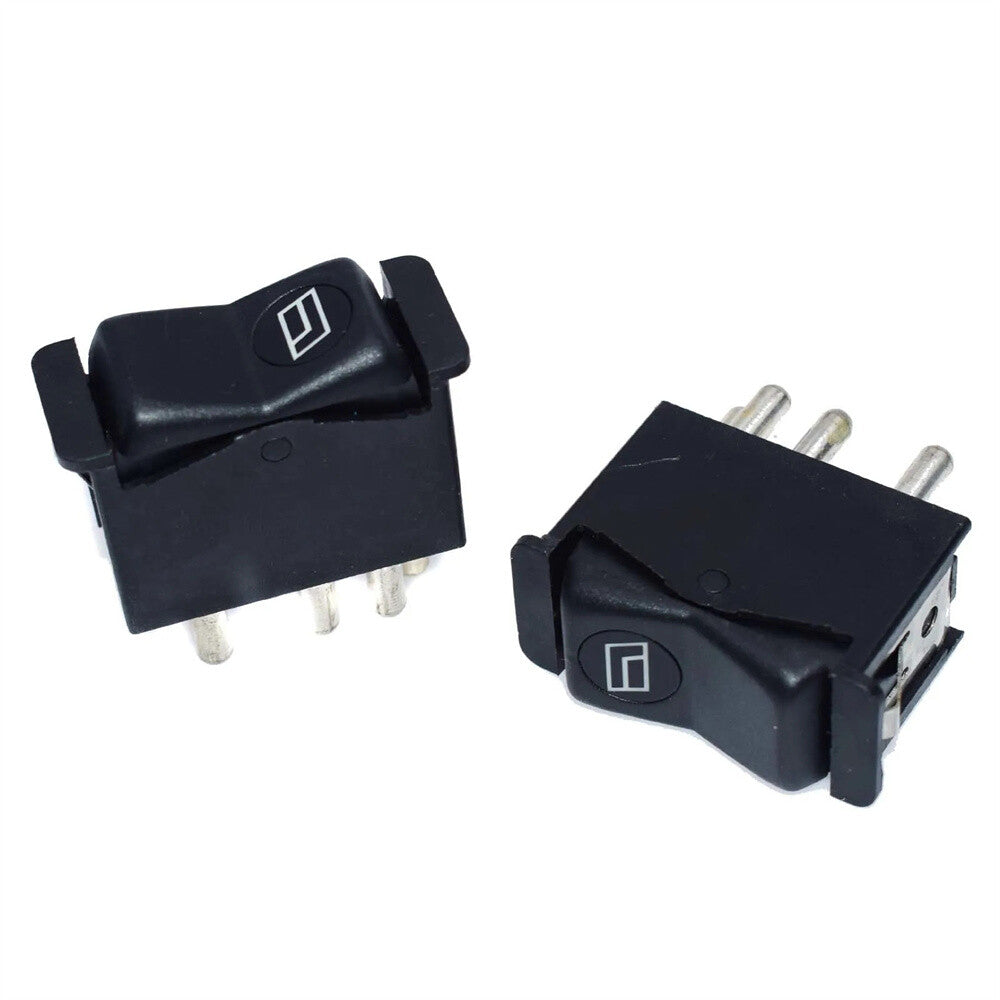 2 Black front window switch for Mercedes-Benz R107 380SL 560SL 0008208310