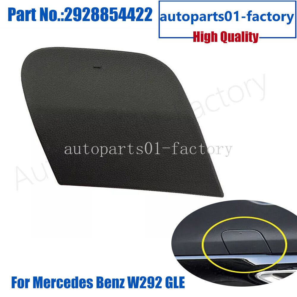 Rear Bumper Hook Tow Eye Cover Fit for Benz W292 GLE Coupe AMG Line 350 400 450 550