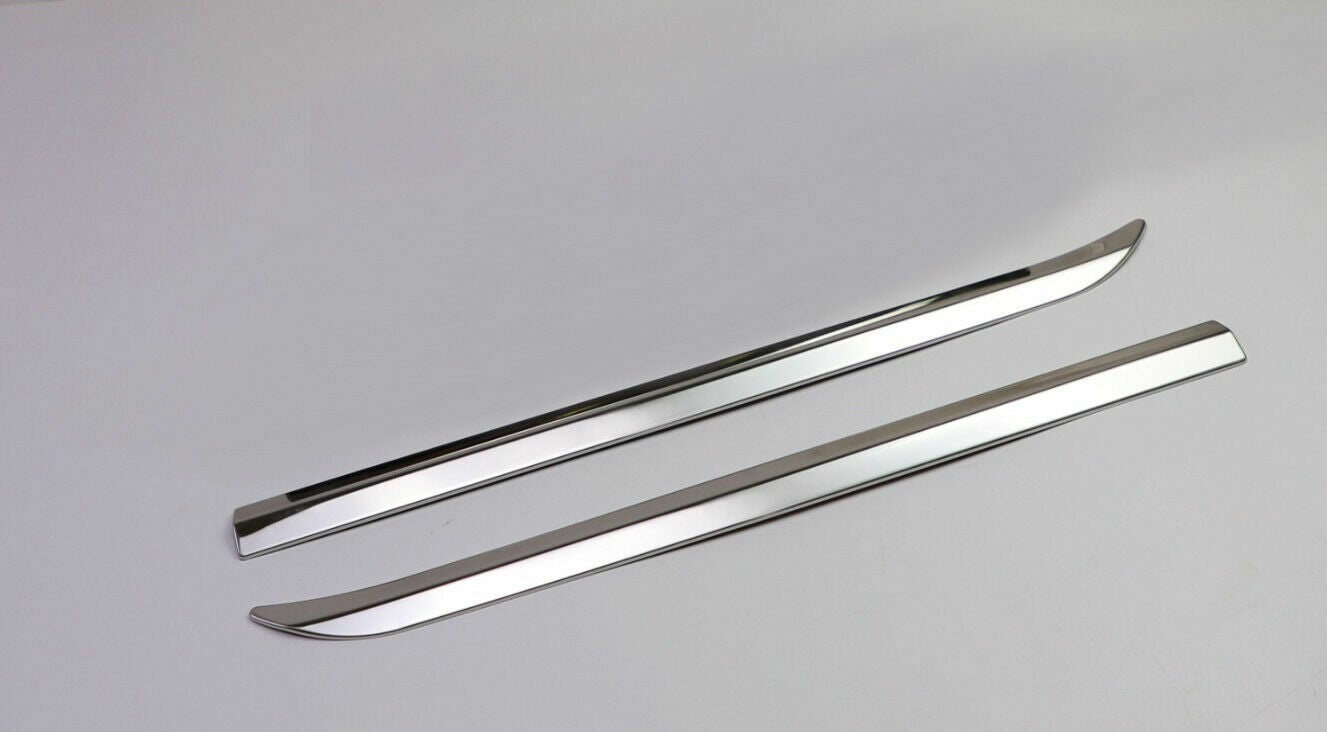 For 2020-2023 for Toyota Highlander/Kluger Chrome Rear Bumper Side Corner Cover Trim