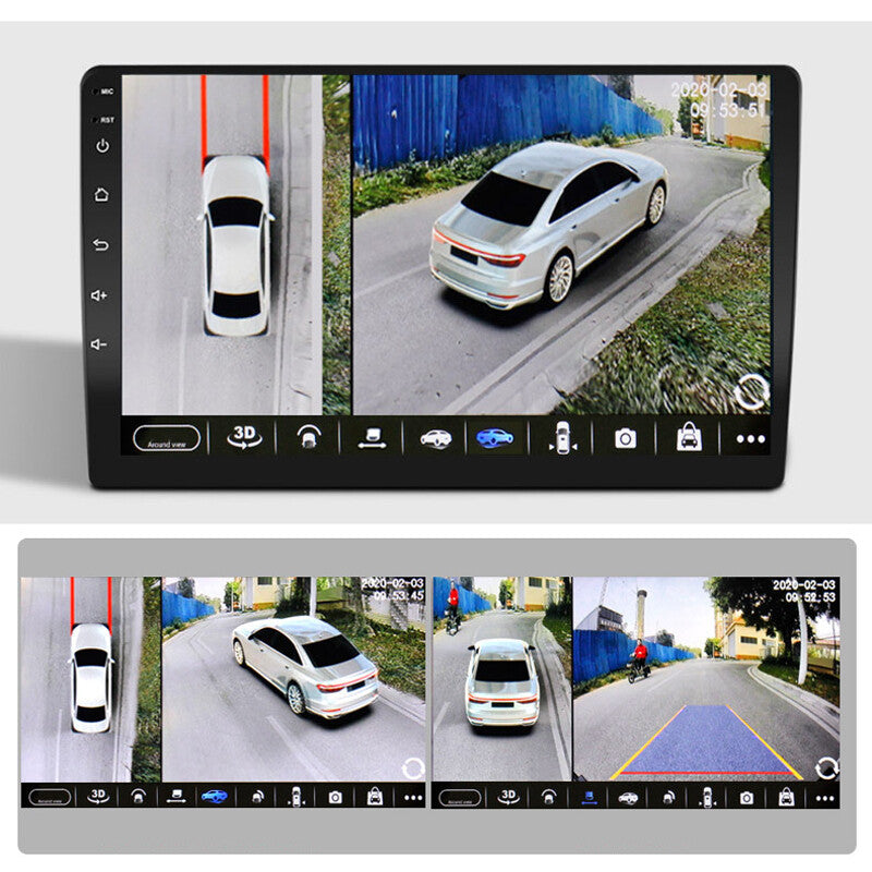 Car AHD parking camera cable 720P/1080P panoramic system night vision kit