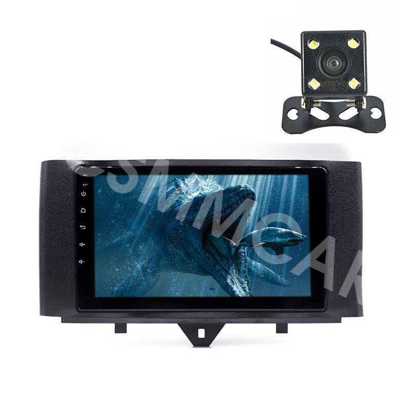 Android 13 Car Stereo Radio Cam Fit for Mercedes Benz for Smart Fortwo 2011-2014 GPS