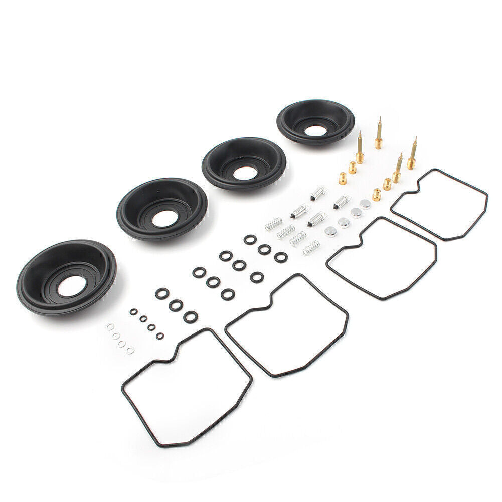 4x Fit for Suzuki GSF600 S BANDIT GSF 600 S Carburetor Rebuild Kit Vacuum Diaphragm