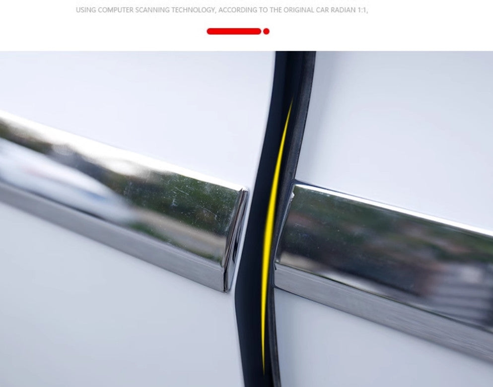 Chrome Steel Body Side Molding Trim For 2024 for Mitsubishi Outlander Accessories