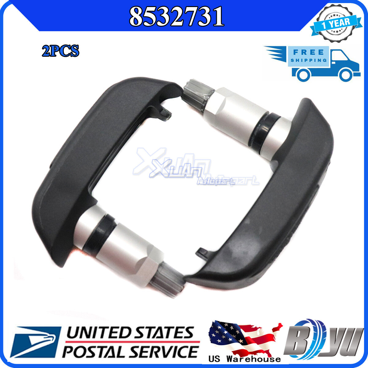 for BMW Motorcycle F800R F800ST R1200GS Tire Pressure Sensor 2pcs TPMS 8532731