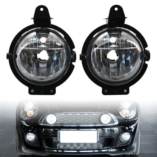 Pair Front Bumper Fog Light Lamp for BMW for Mini Cooper