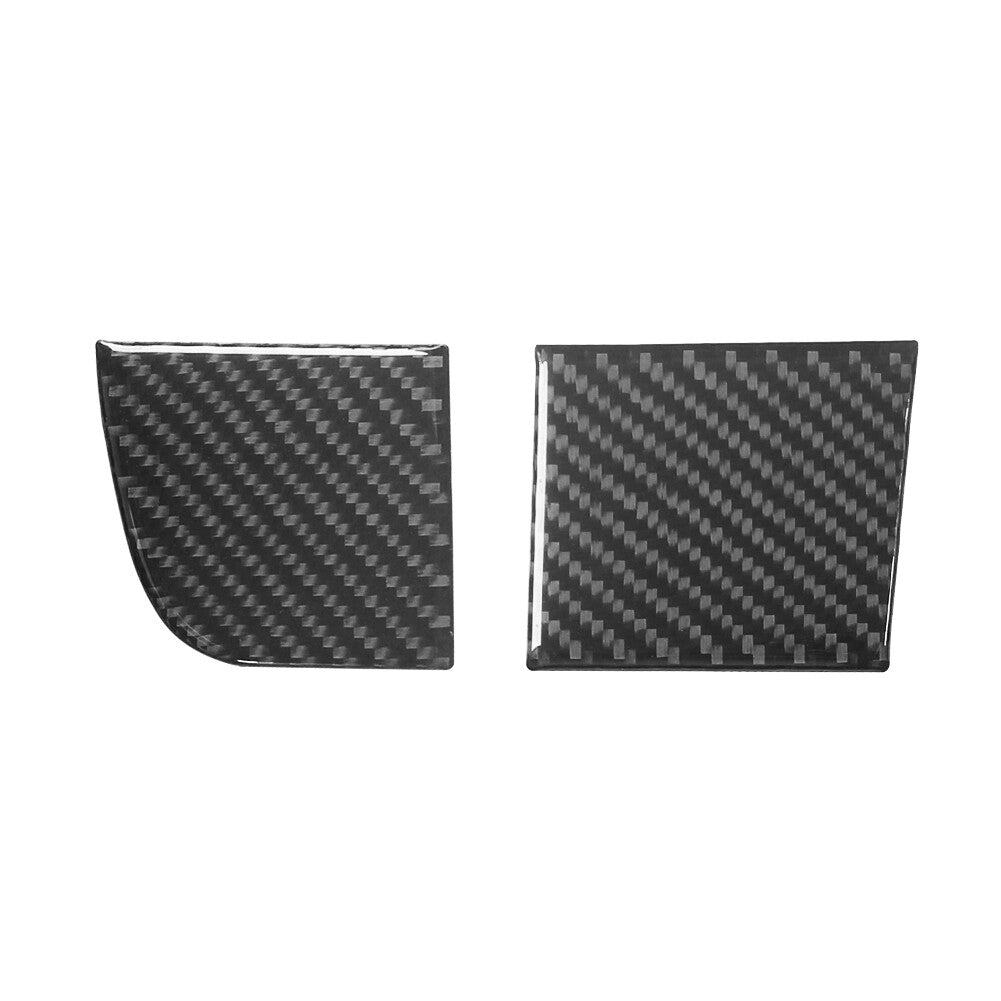 2X Carbon Fiber Below Speedometer Cover Trim For Silverado/Tahoe/ for Sierra 2007-14