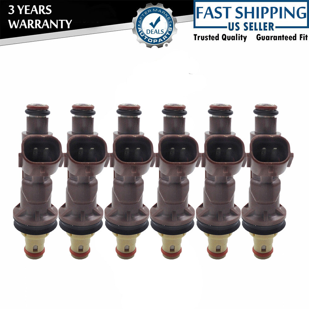 6-piece fuel injector 23250-62040 for Toyota Tacoma Tundra 4Runner 3.4L V6 1999-2004