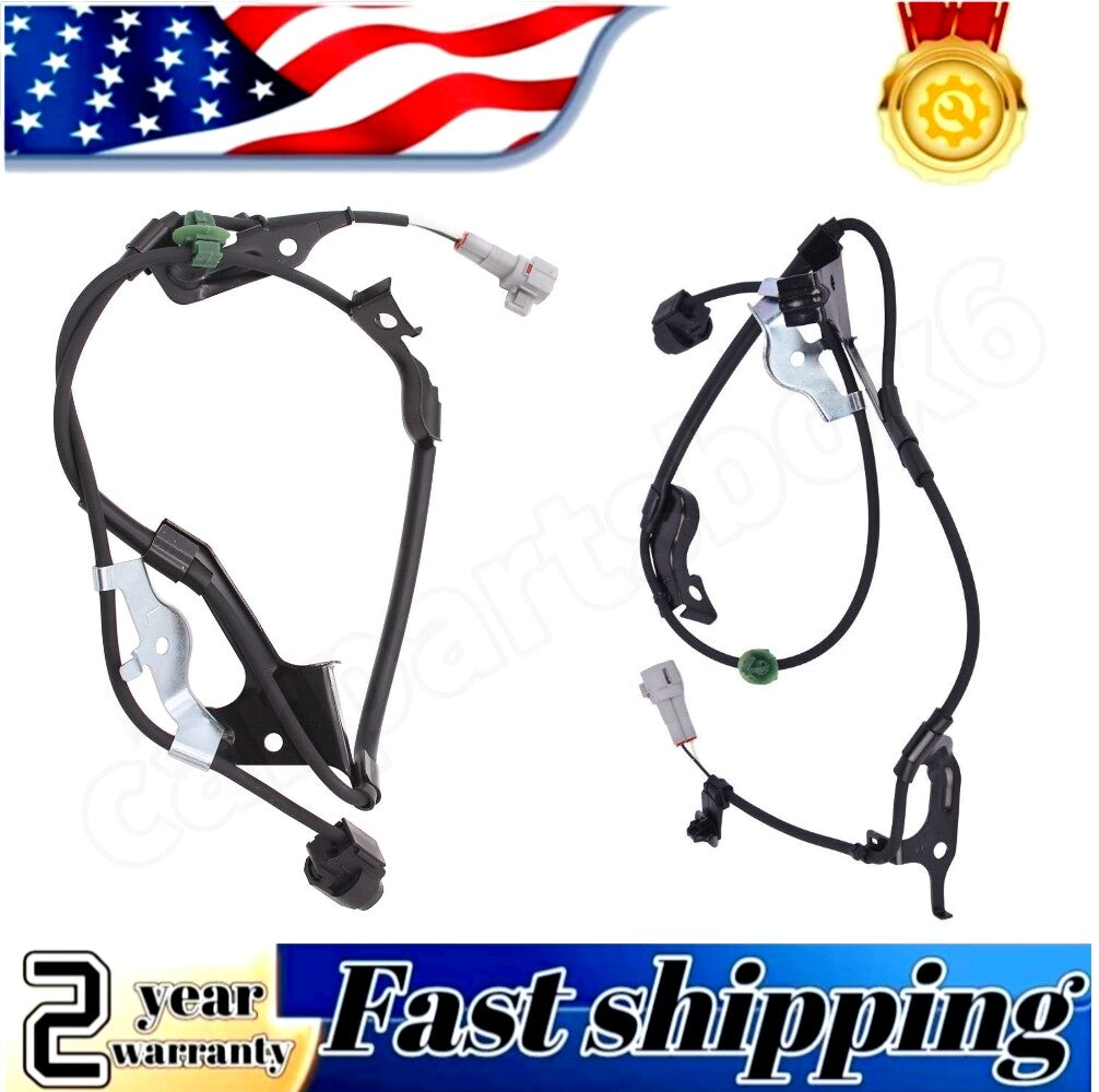 2-piece ABS wheel speed front R L for Toyota 4Runner 2010-2022 and FJ Cruiser 2009-2014