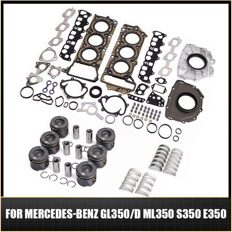 Overhaul Rebuild Kit New for Mercedes-Benz ML350 GL350d CDI W166 BlueTech OM642