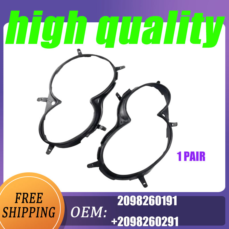 2-pack L+R headlight spacers suitable for Mercedes W209 CLK03-09 2098260191 2098260291