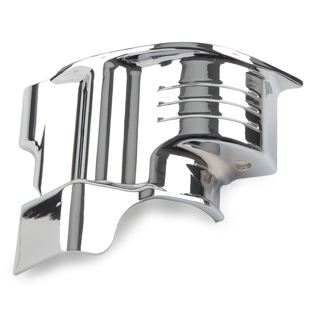for Harley Electra Street Road Glide FLH 09-16 Starter Mount Engine Cover Chrome
