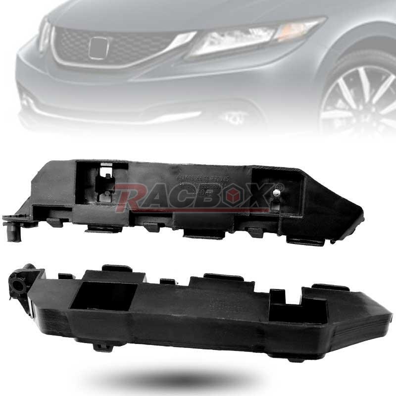 Bumper Bracket Front Beam Mount Support Pair for CIVIC Sedan 2012 2013 2014 2015