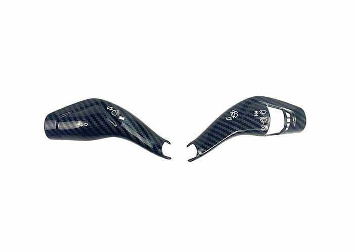 for Ford for Mustang 2015-2021 Black Carbon Fiber Wiper Gear Lever Decoration Trim