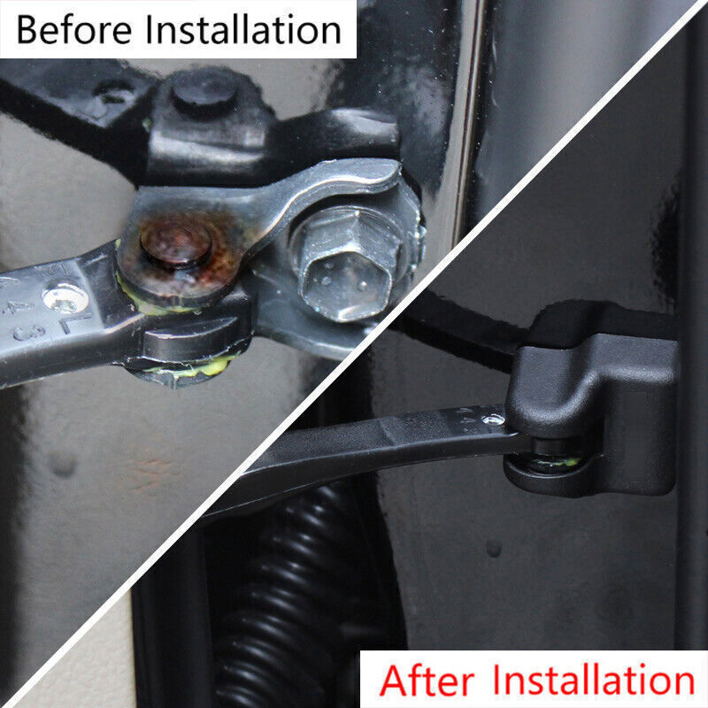 for Toyota Highlander Black Door Cover Trim 14-2019 Limiting Stopper Buckle 4PCS