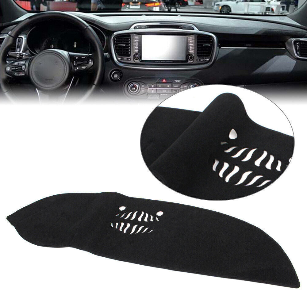 Polyester Dashmat Dash Cover Dashboard Mat for kia sorento 2015 2016 2017 2018