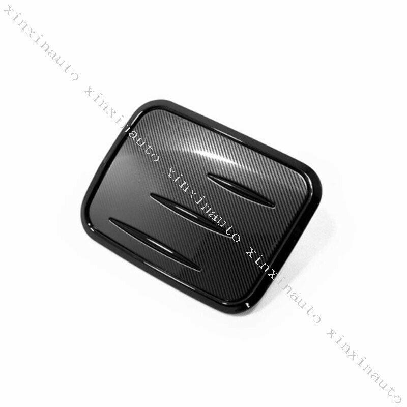 2019-2023 for Toyota RAV4 Carbon Fiber Outer Door Fuel Gas Cap Tank Cover Trim