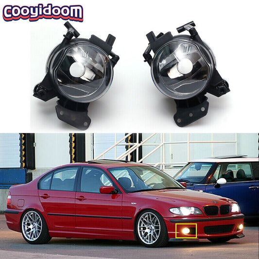 1Pair Front Fog Lamps for BMW 323i 328i 335i 2006-2009 for BMW 325Ci 330Ci 2003-2006
