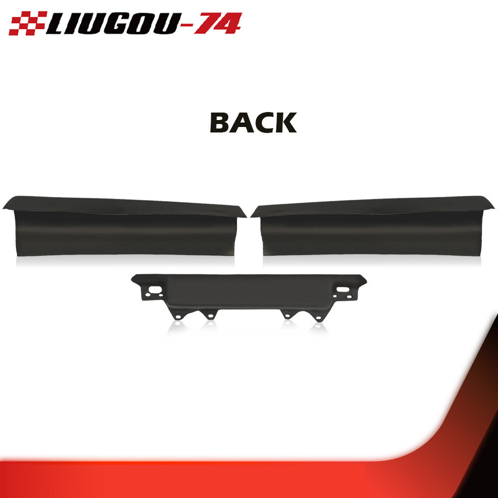 3-piece set fits 80-92 for Cadillac Fleetwood Brougham trunk/license filler