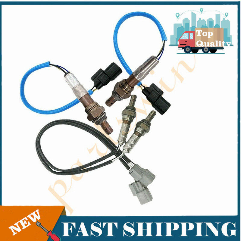 4-pack of upstream and downstream O2 oxygen sensors suitable for 2007-2010 for Honda Odyssey 3.5L V6