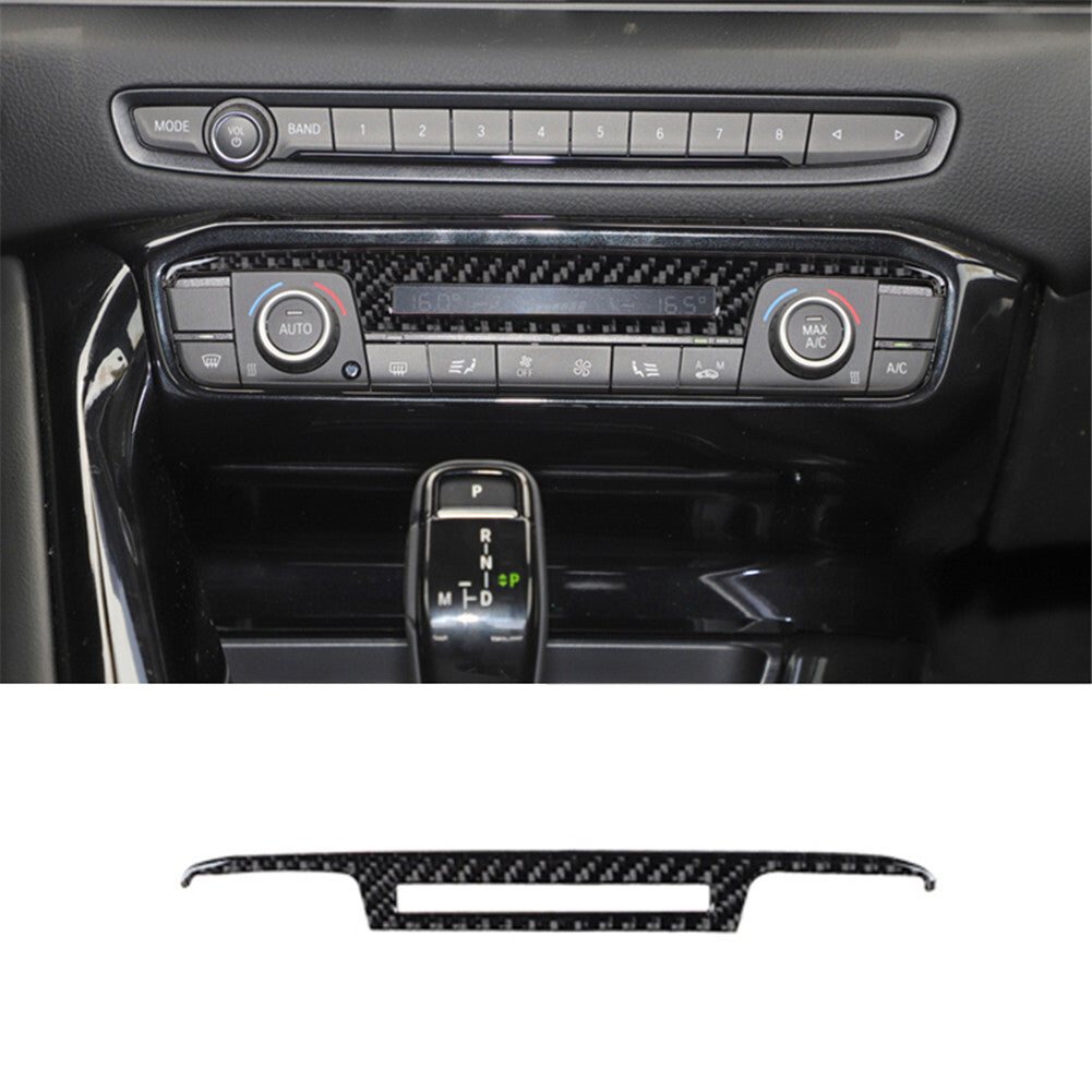 Carbon Fiber Above Climate Control Cover Trim for Toyota Supra A90 2019-2022