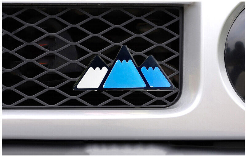 3-Colour Front Center Mesh Grille Badge Trim Set for Toyota FJ Cruiser 2007-2020
