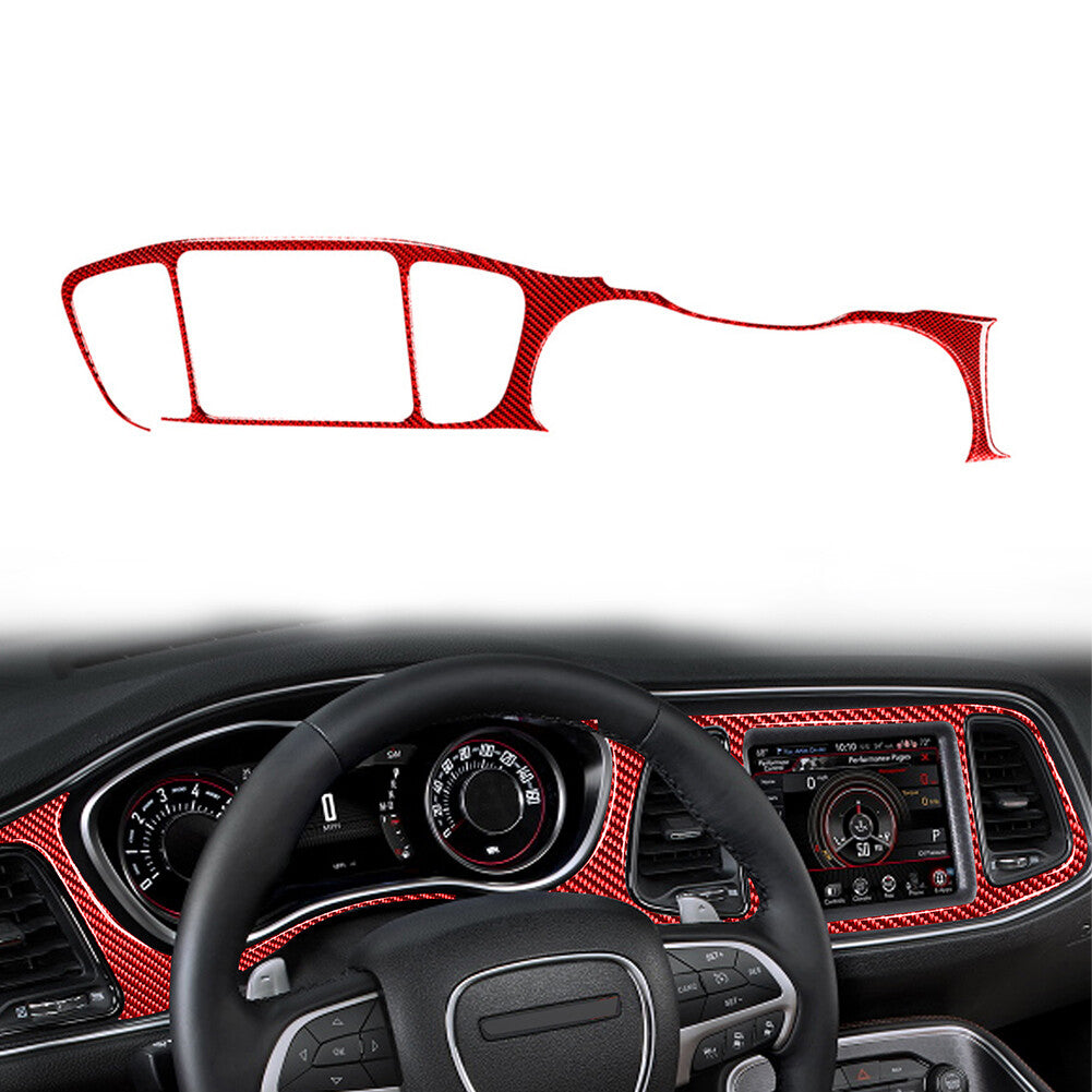 Center Console Dashboard Panel Cover Trim for Dodge for Challenger 2015-2024 2023