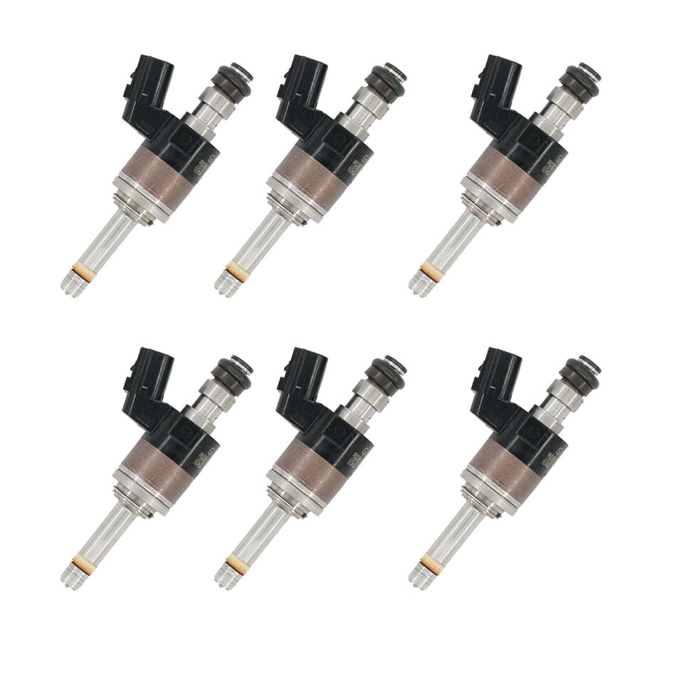 6-pack of fuel injectors 16010-RLV-315 and 16010-RLV-305 are suitable for 2017 for Honda Ridgeline 3.5L.