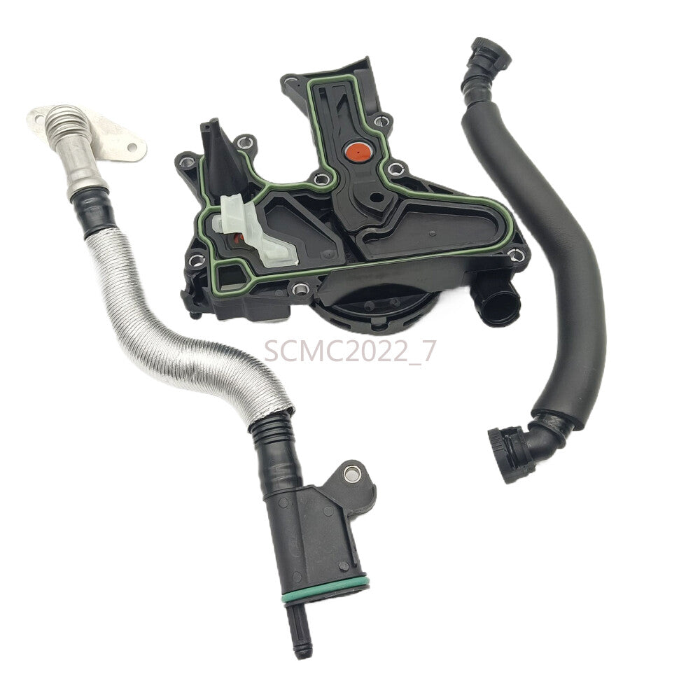 PCV Valve w/ Breather Hose Kit for Audi A4 A5 A6 Q5 allroad 2.0L 06H103495AK