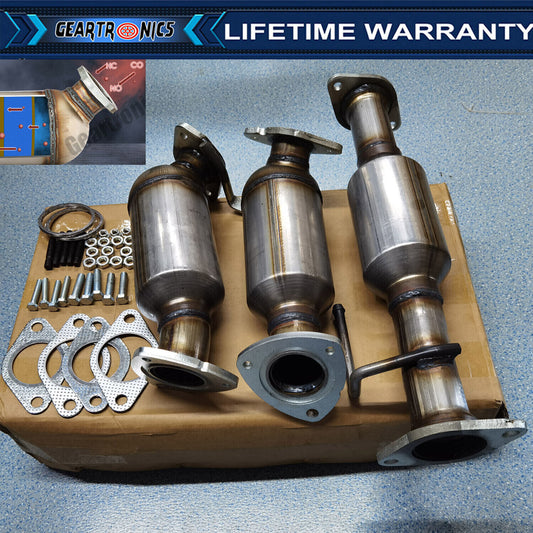 3x Catalytic Converter Exhaust for Buick Enclave 3.6L 6 Cylinder 2008-2017 US