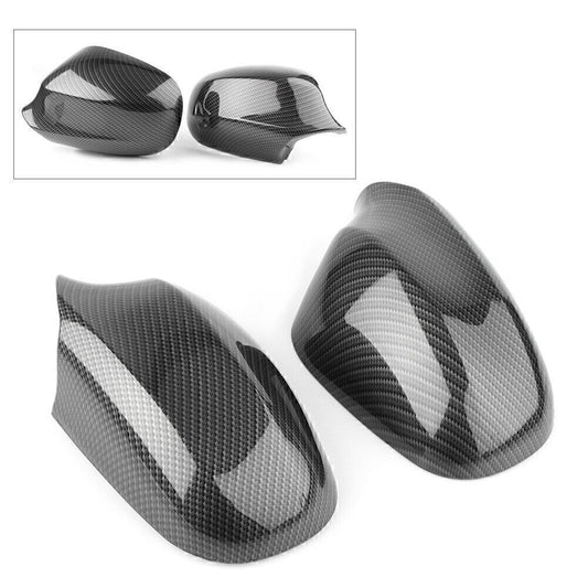 2pcs Rear View Side Mirror Cover Trim for BMW E90 Facelift 328i 323i 335i 09-11