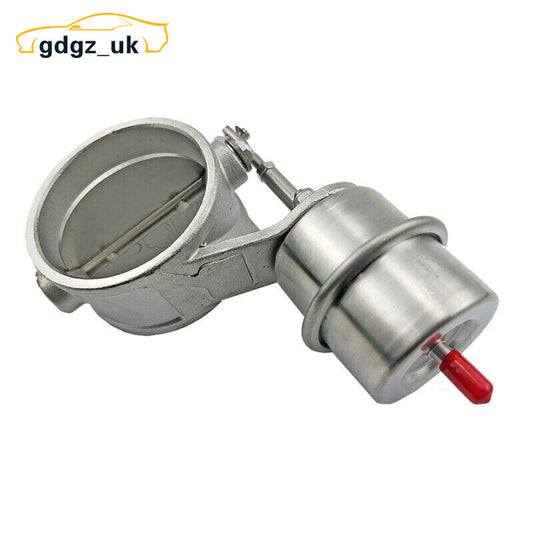 3.5 Car Exhaust Control Valve Vacuum Actuator Activated Dump Valve Open Style