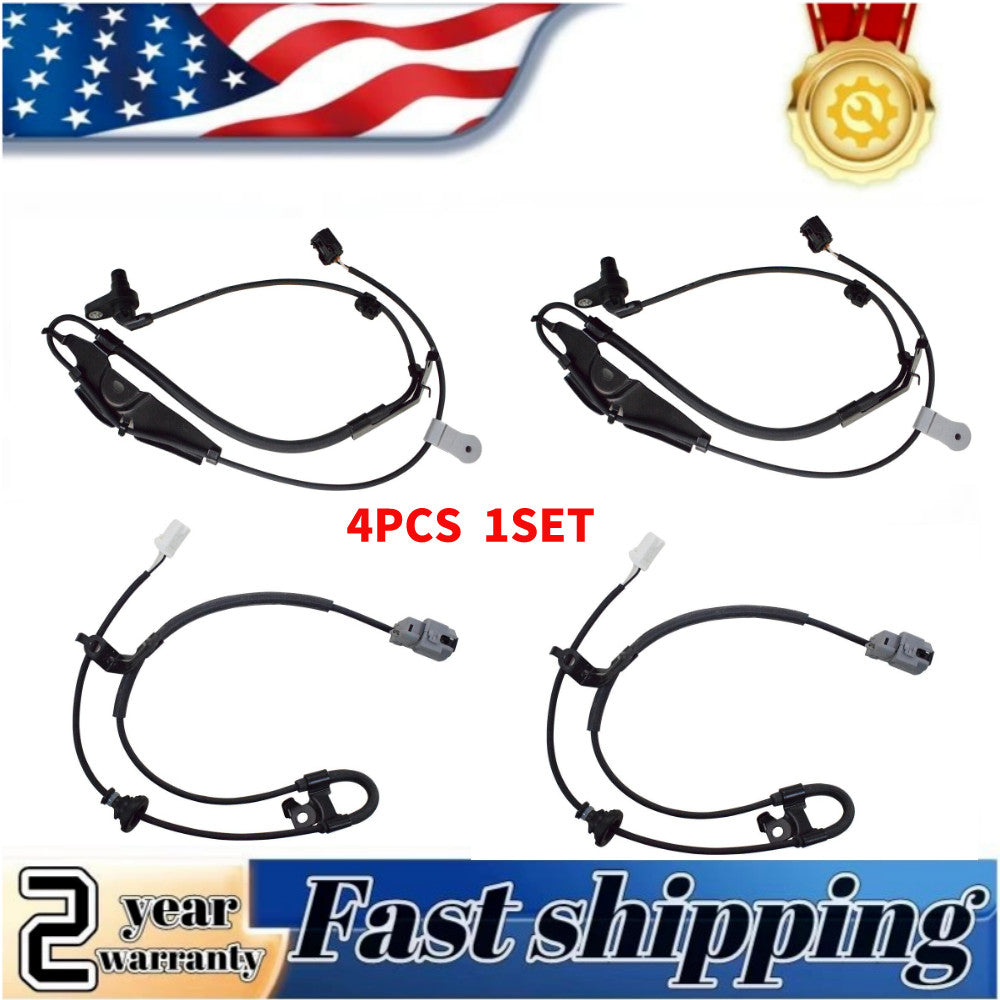 One set of wheel speed sensors (89543-06050, 89542-06050) for Camry 2012-2017 ABS.