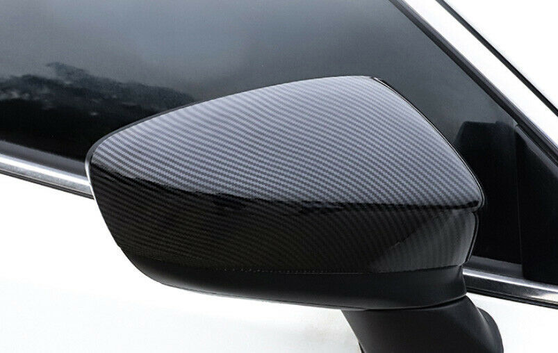 for Mazda 6 Atenza 2018-2019 Carbon Fiber ABS Side Mirror Molding Cover Trim New