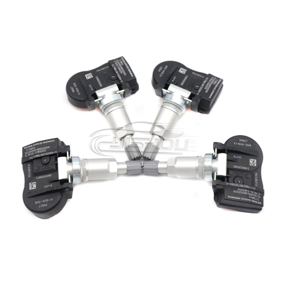 4-piece TPMS tire pressure sensor BH52-1A159-CA 315MHz for Land Rover LR4 and for Jaguar
