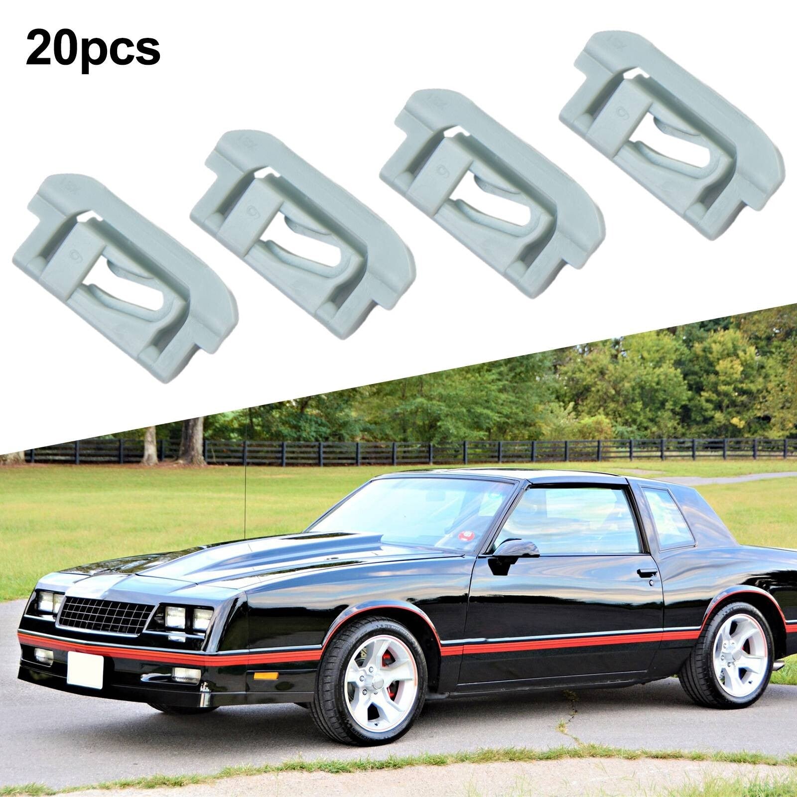 Easy Replacement 20 Clips for G Body Windshield  Rear For Window Trim Molding