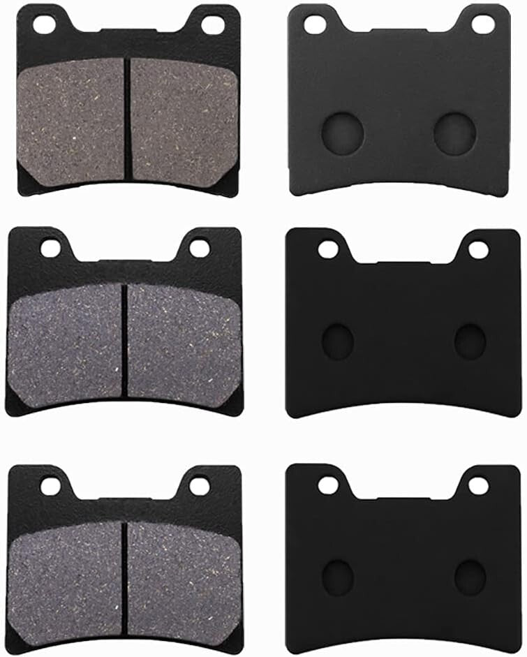 Brake Pads Front Rear for Yamaha TDM 850 1996-2001 / FZR 1000 1989-1990/VMax 12