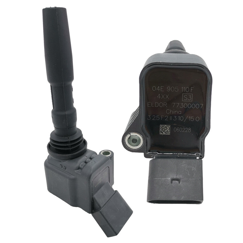 Ignition Coil 04E905110F is suitable for Audi A1, A3, for A4 , for A5 , Q2, and for Volkswagen for Tiguan for Jetta Up seats.