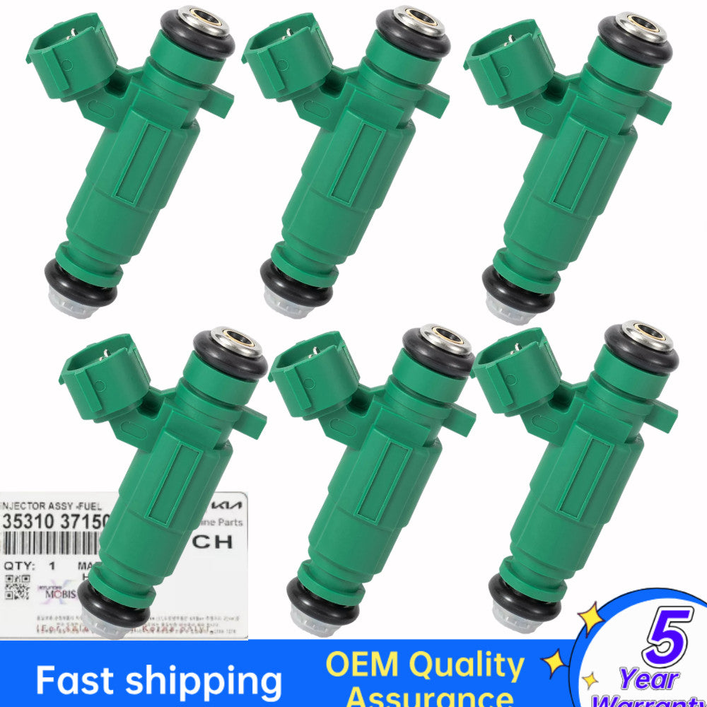 4 Pcs Fuel Injector for 1999-11 for Hyundai for Kia 1.6L 2.5L 2.7L 3531037150 NEW