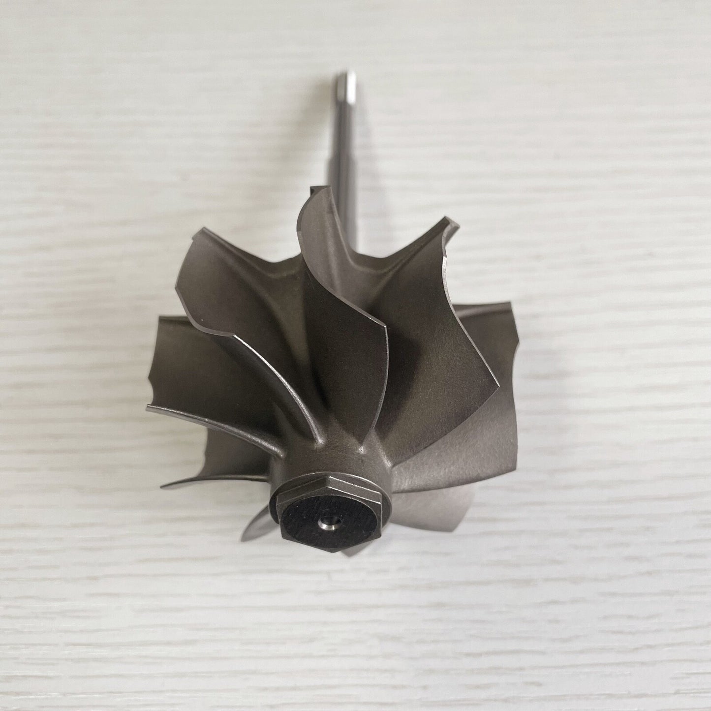 GT3584RS 9-blade 62.35/68.00 mm ball bearing turbine shaft/turbine wheel