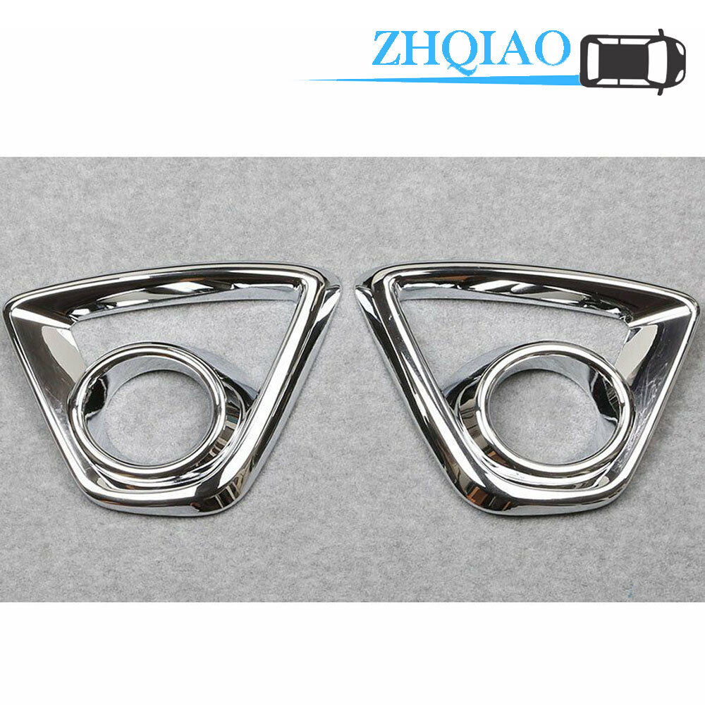 Chrome Front Fog Light Lamp Cover Trim Fits for Mazda CX5 CX-5 2013-2015