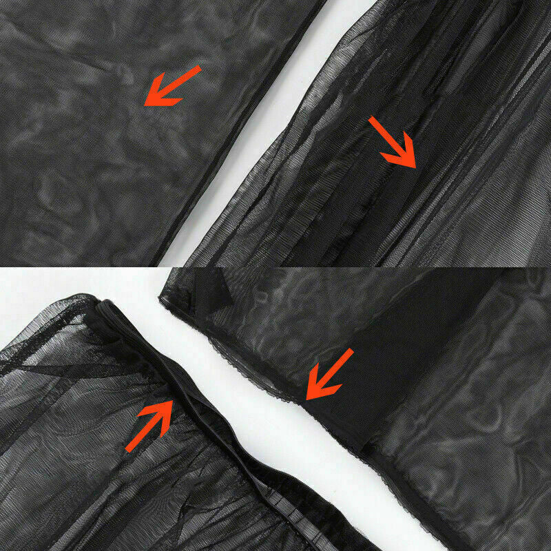 Black Net Yarn Door Screen Window Anti-Pest Net for Toyota FJ Cruiser 2007-2014