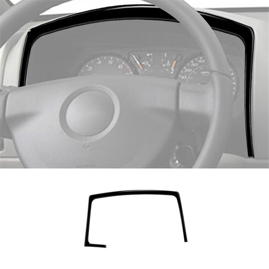 Gloss Black Speedometer Surround Cover Trim For Colorado 2004-12/ for Canyon 2005-12