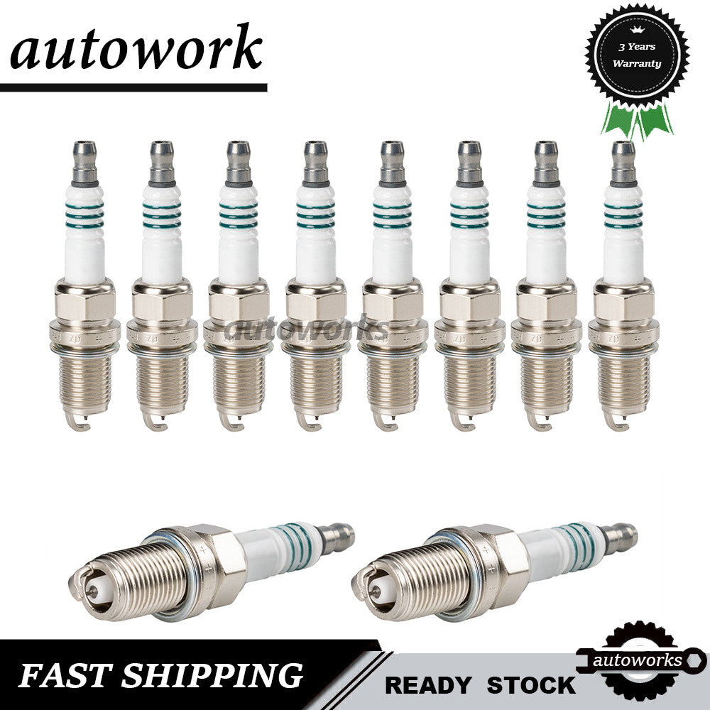 10pcs Iridium Spark Plugs IK16 5303 for Toyota for Nissan for Honda for Mitsubishi for Dodge NEW