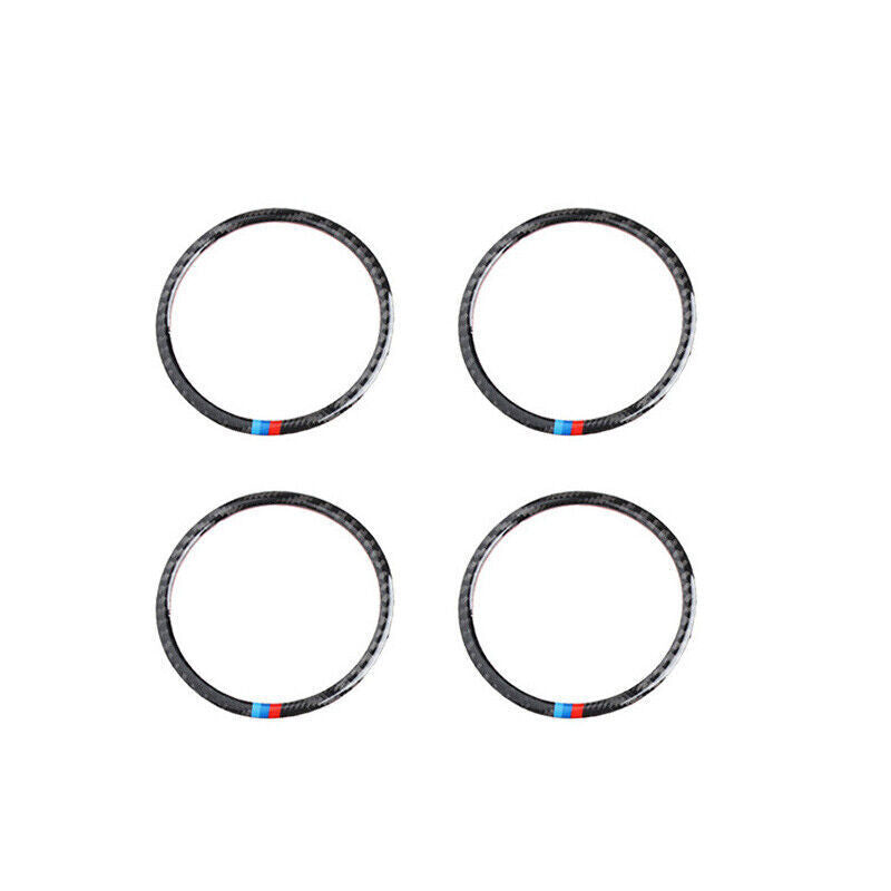 for BMW 3-4 Series GT 14-2018 Real Carbon Fiber Inner Door Horn Frame Cover Trim