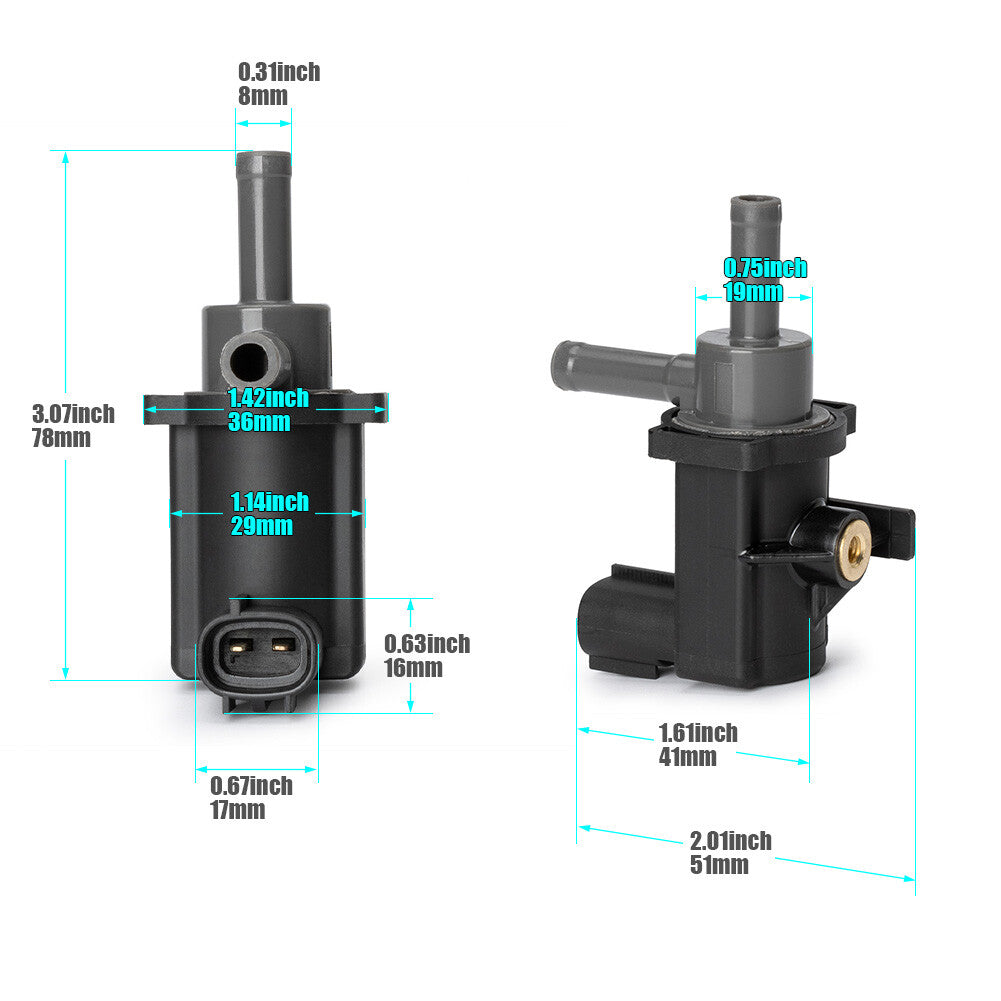 1xVapor Canister Purge Valve Solenoid 90910-12273 for Toyota for Corolla Prius for Lexus