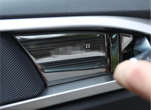 for Ford Mondeo Fusion 2013-2020 Black Titanium Interior Door Bowl Cover Trim 4